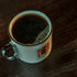 Bourbon Barrel Foods Bourbon Barrel Aged Coffee brewed in a mug.